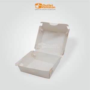 Burger Box putih