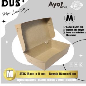 PAPER LUNCH BOX OUTLET KEMASAN 3