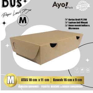 PAPER LUNCH BOX OUTLET KEMASAN 3