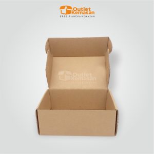 Corrugated coklat Box 15x10x6cm (1)